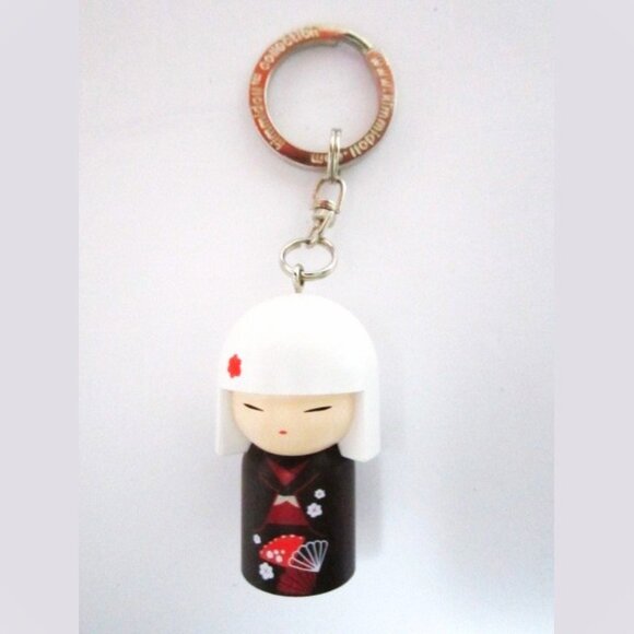 Asian Cosmetic Bag Gift Set with Kimmidoll Kechain Tomo NEW - Picture 3 of 8